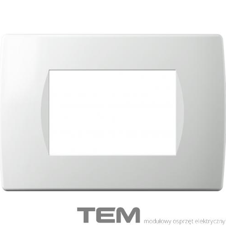 RAMKA OZDOBNA SERII SOFT 3M BIAŁY-POŁYSK OS30PW