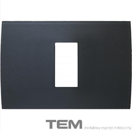 RAMKA SZKLANA SERII PURE 1/3M LODOWA SZAROŚĆ OP13GY