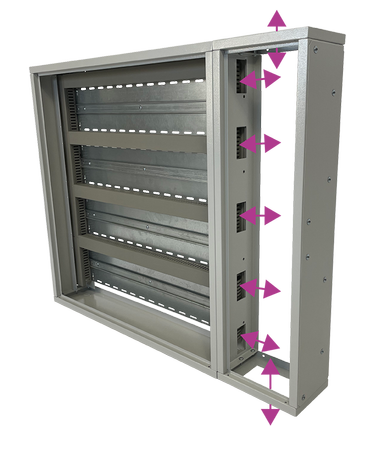 Segment iF-33 typu RACK do rozdzielnicy iF-130