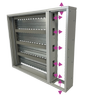 Segment iF-33 typu RACK do rozdzielnicy iF-130