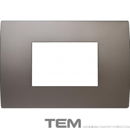 RAMKA METALOWA SERII PURE 3M SATYNOWY NIKIEL OP30MN