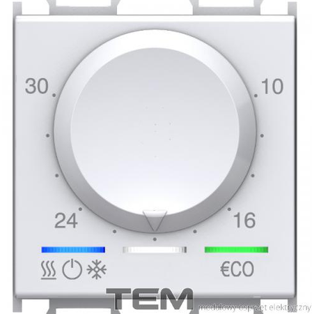 TERMOSTAT 6A 230V 2M EM37PW