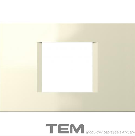 RAMKA OZDOBNA SERII LINE 2/3M BEŻ-POŁYSK OL23IW