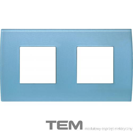 RAMKA SZKLANA SERII PURE 2X2M LODOWY NIEBIESKI OP24GB