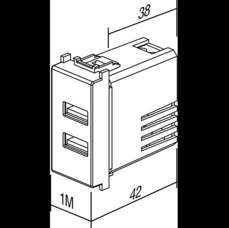 ŁADOWARKA USB 5V 2,4A 1M BIAŁY-POŁYSK EM67PW