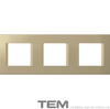 RAMKA OZDOBNA SERII LINE 3X2M ZŁOTY-MAT OL26SG