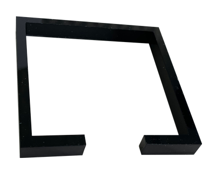 Ramka RM-O-L-2  do natynkowego montażu paneli AMPIO