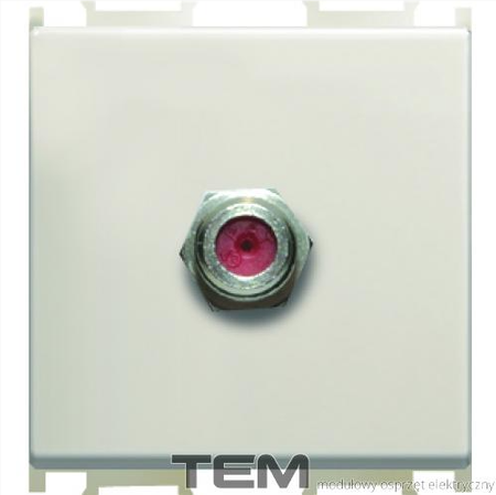 GNIAZDO ANTENOWE SAT PODSTAWOWE 2M BEŻ-POŁYSK KM24IW