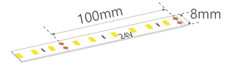 Taśma 120LED 24V/4000K