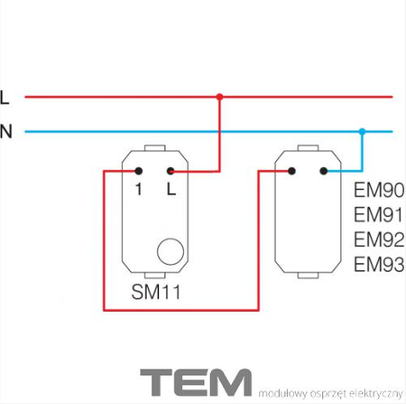 DZWONEK 8VA 12V 1M EM93ES