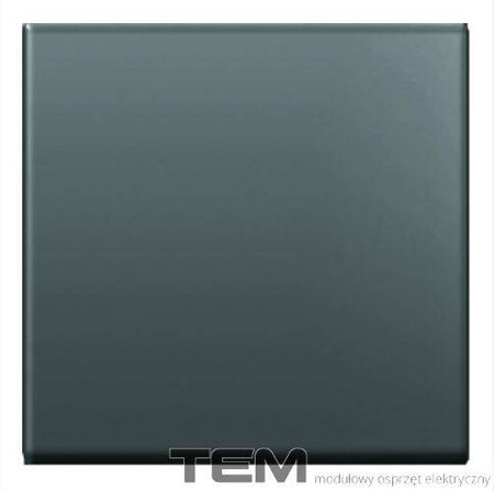 KLAWISZ 2M CZARNY-MAT TM12SB