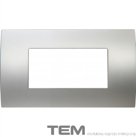 RAMKA METALOWA SERII PURE 4M SATYNOWE SREBRO OP40MS