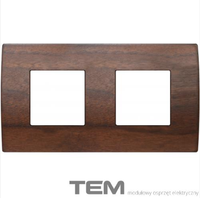 RAMKA DREWNIANA SERII PURE 2X2M ORZECH OP24WW