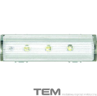 LAMPA OŚWIETLENIA AWARYJNEGO LED 250V~1,5W NiMh6h 7M EM55