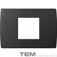 RAMKA OZDOBNA SERII SOFT 2/3M CZARNY-MAT OS23SB