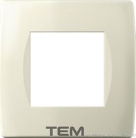 RAMKA OZDOBNA SERII SOFT 2M BEŻ-POŁYSK OS20IW