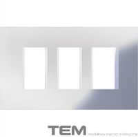 RAMKA OZDOBNA SERII LINE ZESTAW ŁAZIENKOWY NIEBIESKI-MAT OL41IB