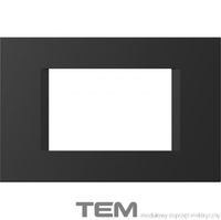 RAMKA OZDOBNA SERII LINE 3M CZARNY-MAT OL30SB