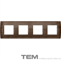 RAMKA OZDOBNA SERII SOFT 4x2M ORZECH OS28WW